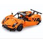 Rakennussarja Construction Blocks Porsche Orange Sports Car 421 Elements hinta ja tiedot | LEGOT ja rakennuslelut | hobbyhall.fi