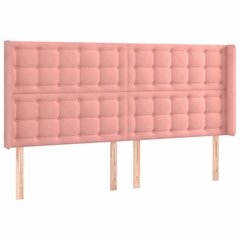 Sängynpääty LED-valolla, pinkki, 163x16x118/128cm hinta ja tiedot | Sängyt | hobbyhall.fi