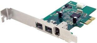 STARTECH PCI Express FireWire Card hinta ja tiedot | StarTech Tietokoneet ja pelaaminen | hobbyhall.fi