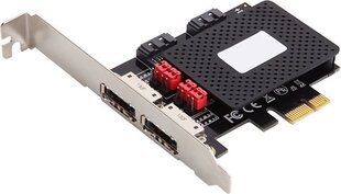 MicroConnect (MC-SATA3-T4) hinta ja tiedot | MicroConnect Tietokoneet ja pelaaminen | hobbyhall.fi