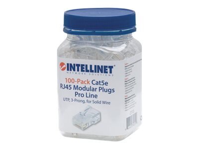 Intellinet RJ45, 100 kpl. hinta ja tiedot | Kaapelit ja adapterit | hobbyhall.fi