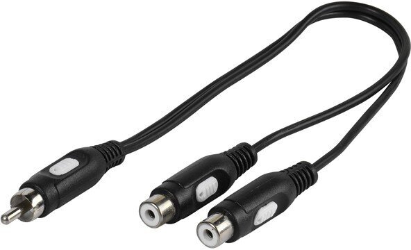 mimanco RCA/2xRCA, 0,2 m hinta ja tiedot | Kaapelit ja adapterit | hobbyhall.fi