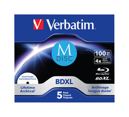 merbatim BD-R 4x 100GB hinta ja tiedot | Vinyylilevyt, CD-levyt, DVD-levyt | hobbyhall.fi