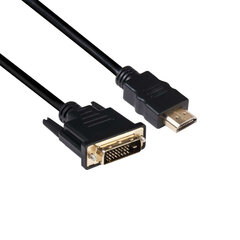 DmI/HDMI, 2 m hinta ja tiedot | Kaapelit ja adapterit | hobbyhall.fi