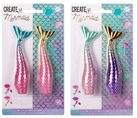 Create It! Mermaid huulikiilto, 2 kpl hinta ja tiedot | Lasten ja äitiysajan kosmetiikka | hobbyhall.fi