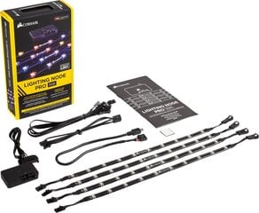 Corsair Lighting Node Pro USB 2.0 RGB LED (CL-9011109-WW) hinta ja tiedot | Koteloiden lisätarvikkeet | hobbyhall.fi