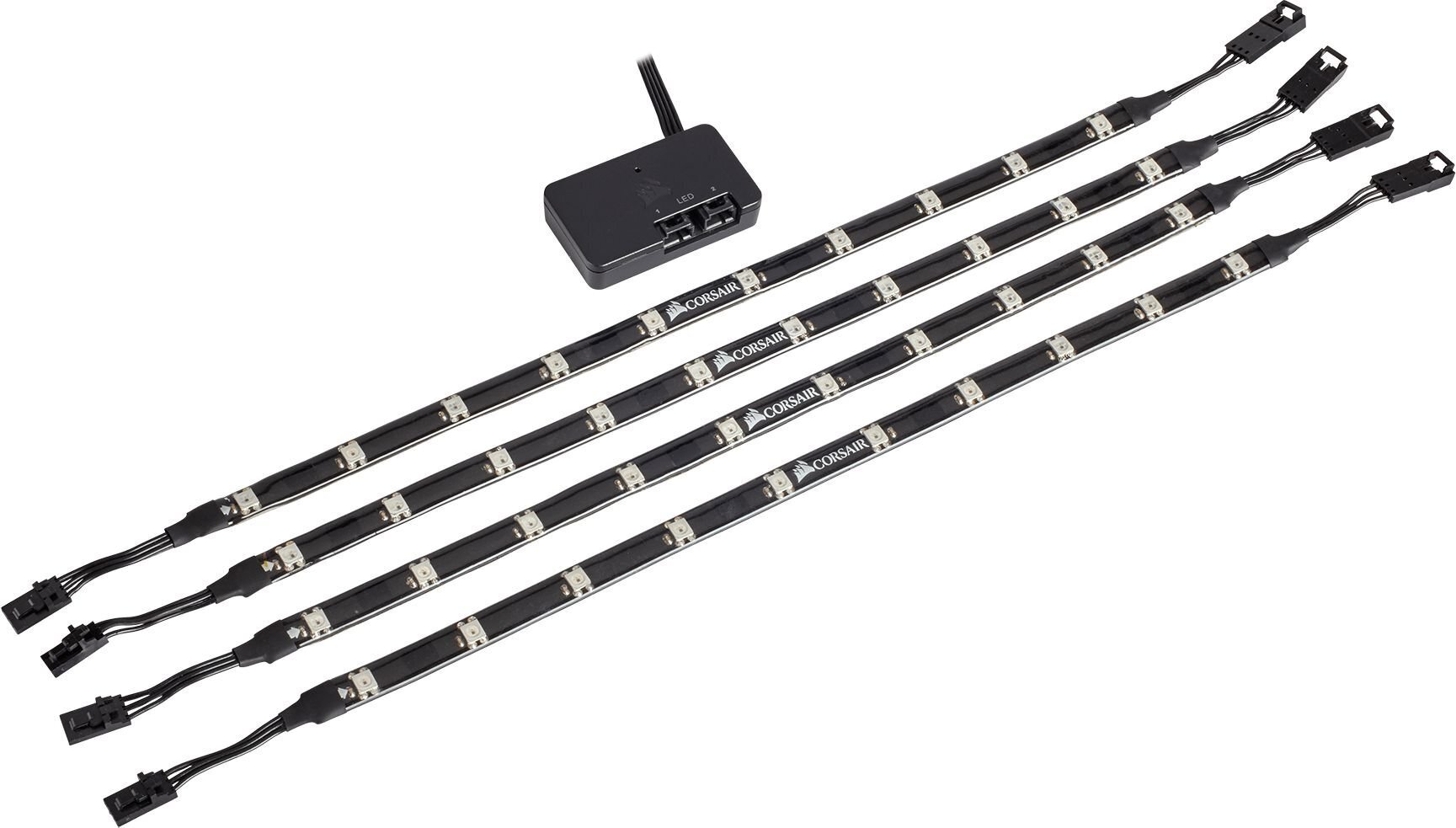 Corsair Lighting Node Pro USB 2.0 RGB LED (CL-9011109-WW) hinta ja tiedot | Koteloiden lisätarvikkeet | hobbyhall.fi