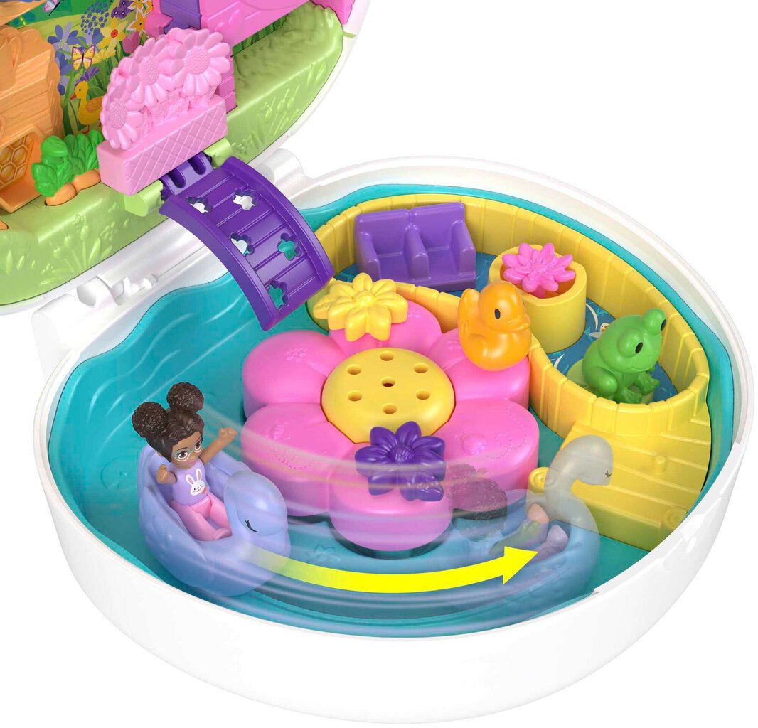 Leikkisetti Polly Pocket Flower Garden Bunny hinta ja tiedot | Tyttöjen lelut | hobbyhall.fi