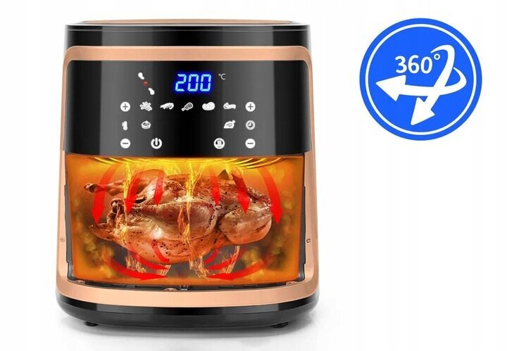 Aigostar XL 7l 1900W hinta ja tiedot | Airfryerit ja friteerauskeittimet | hobbyhall.fi