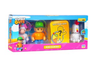 Supbuzz Stumble Guys S1 MiniAc -figuuri, 4 kpl hinta ja tiedot | Poikien lelut | hobbyhall.fi