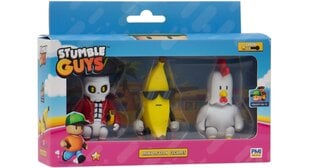 Supbuzz Stumble Guys S1 MiniAc -figuuri, 3 kpl hinta ja tiedot | Poikien lelut | hobbyhall.fi