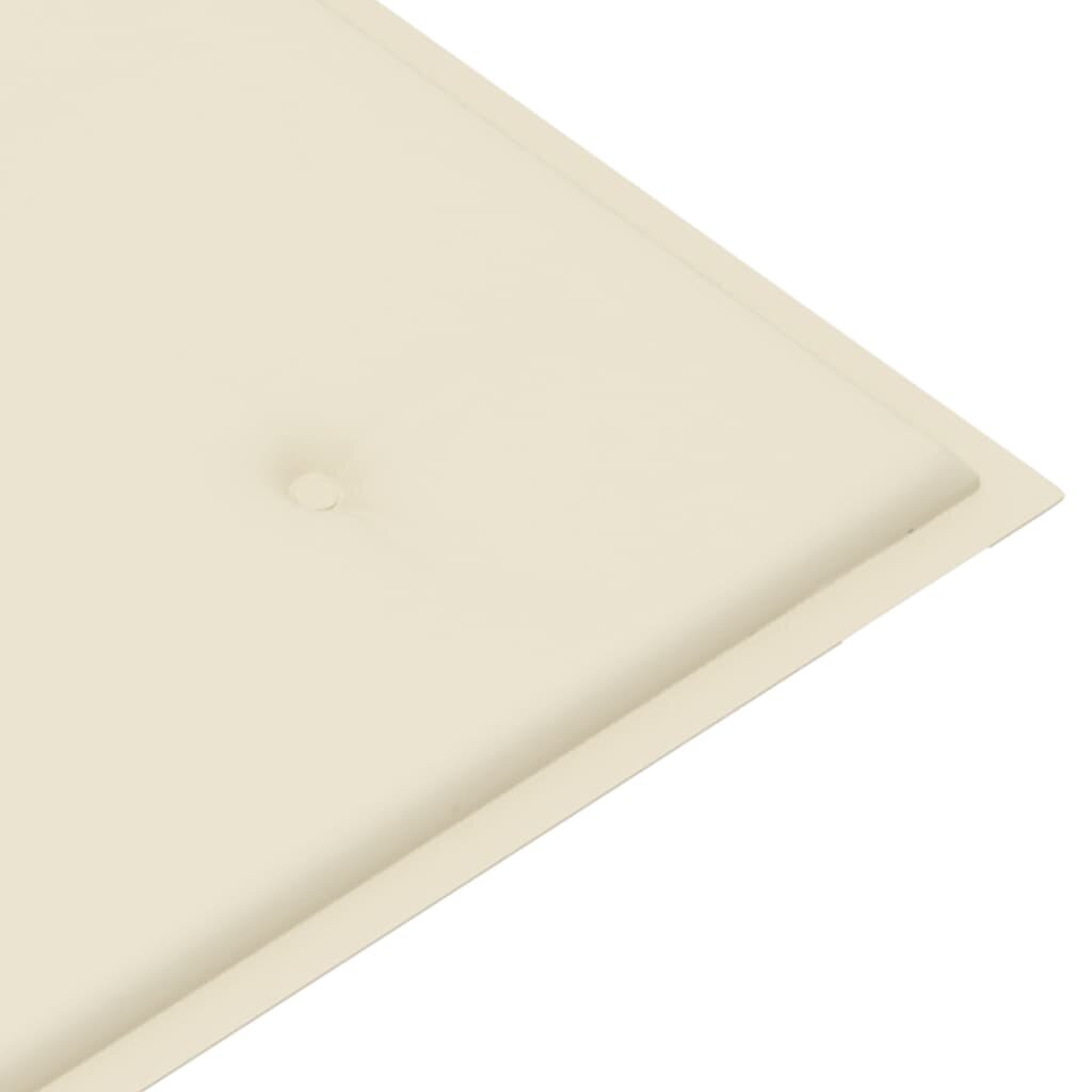 Tyyny puutarhapenkille, beige, 100x50x4cm hinta ja tiedot | Istuintyynyt, pehmusteet ja päälliset | hobbyhall.fi