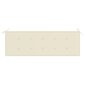 Tyyny puutarhapenkille, beige, 150x50x4cm hinta ja tiedot | Istuintyynyt, pehmusteet ja päälliset | hobbyhall.fi