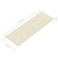 Tyyny puutarhapenkille, beige, 150x50x4cm hinta ja tiedot | Istuintyynyt, pehmusteet ja päälliset | hobbyhall.fi