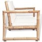 Puutarhapenkki, bambu, 115x65x72cm hinta ja tiedot | Puutarhapenkit | hobbyhall.fi