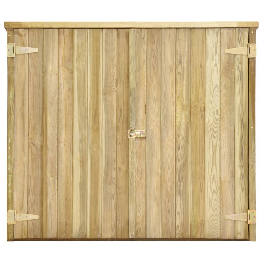 Säilytys puutarhatyökaluille, 135x60x123 cm hinta ja tiedot | Piharakennukset | hobbyhall.fi