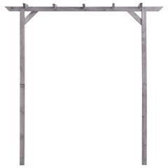 Puutarhapergola, 200x40x205cm, kyllästetty mänty, hinta ja tiedot | Kukkatelineet ja kukkapöydät | hobbyhall.fi