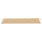 Tyyny puutarhapenkille, beige, 150x50x7 cm hinta ja tiedot | Istuintyynyt, pehmusteet ja päälliset | hobbyhall.fi