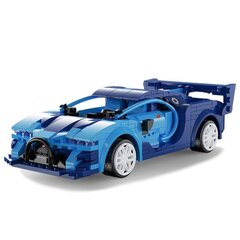Rakennussarja Blocks Race Car Blue R/C 325 Elements hinta ja tiedot | LEGOT ja rakennuslelut | hobbyhall.fi