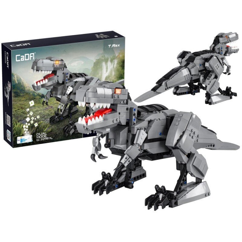 Rakennussarja Construction Blocks Dinosaur Tyrannosaurus Rex R/C 701 Elements hinta ja tiedot | LEGOT ja rakennuslelut | hobbyhall.fi