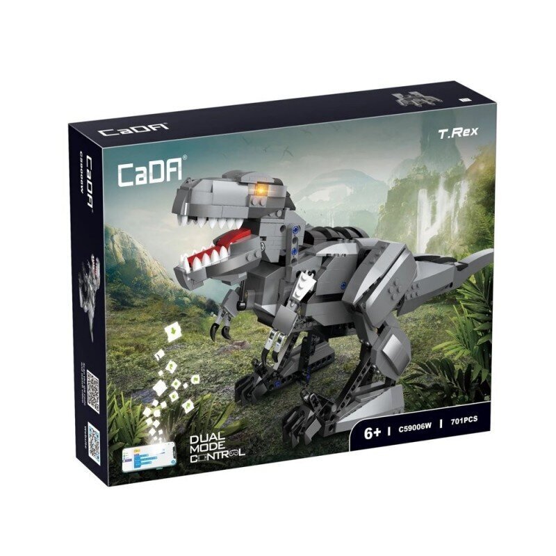 Rakennussarja Construction Blocks Dinosaur Tyrannosaurus Rex R/C 701 Elements hinta ja tiedot | LEGOT ja rakennuslelut | hobbyhall.fi