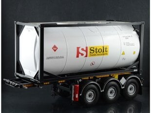 Italeri - Tecnokar Trailer with 20' Tank, 1/24, 3929 hinta ja tiedot | LEGOT ja rakennuslelut | hobbyhall.fi