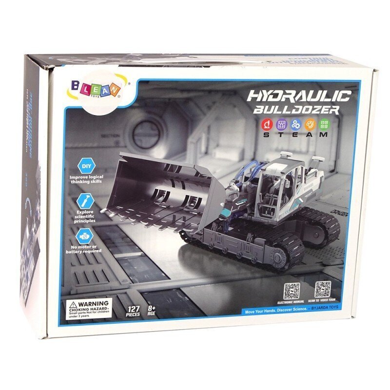 DIY Bulldozer Excavator Set Hydraulic Bulldozer 127 osaa hinta ja tiedot | LEGOT ja rakennuslelut | hobbyhall.fi