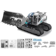 DIY Bulldozer Excavator Set Hydraulic Bulldozer 127 osaa hinta ja tiedot | LEGOT ja rakennuslelut | hobbyhall.fi