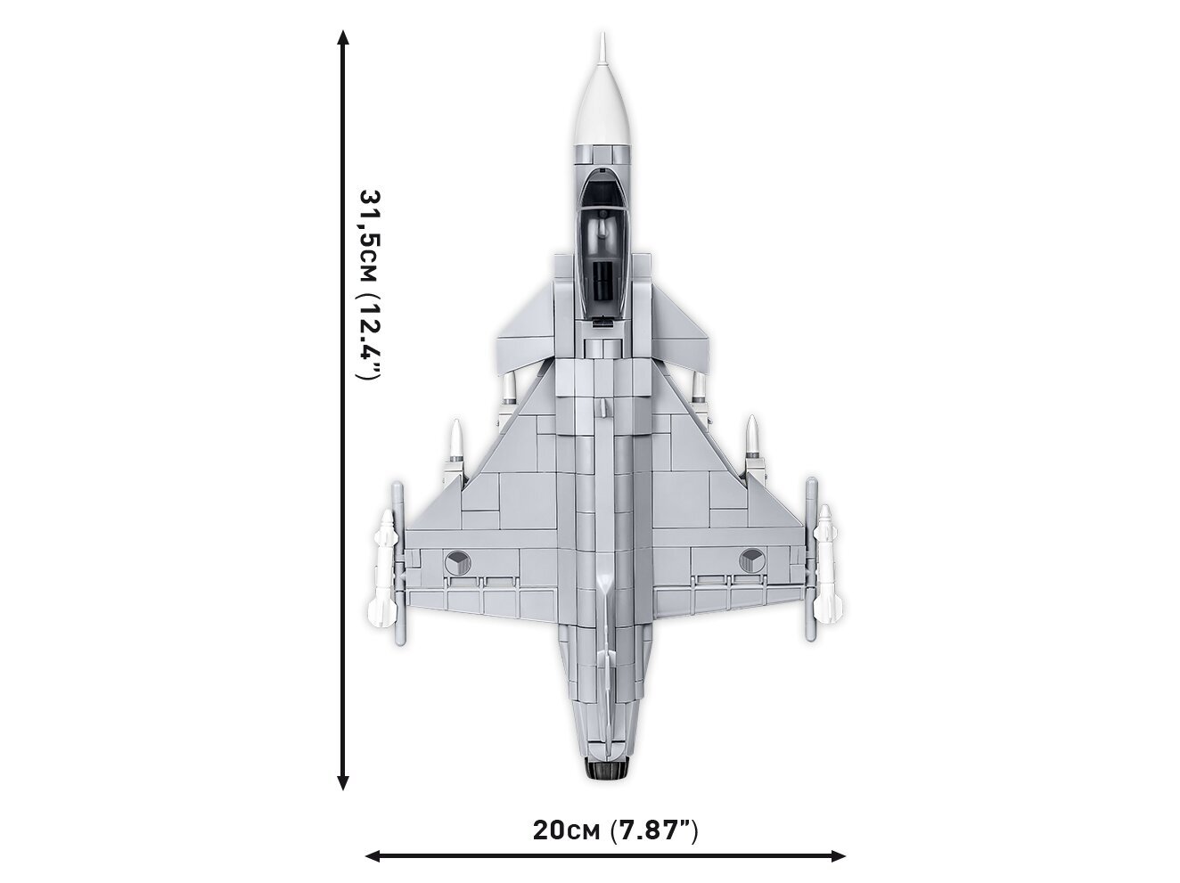 Muovirakennussarja Saab JAS 39 Gripen C, 1/48, 5828 hinta ja tiedot | LEGOT ja rakennuslelut | hobbyhall.fi