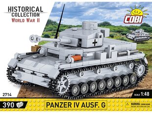 COBI - Muovinen rakennussarja Panzer IV Ausf.G, 1/48, 2714 hinta ja tiedot | LEGOT ja rakennuslelut | hobbyhall.fi