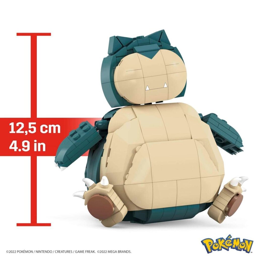 Rakennussarja Mega Pokemon Snorlax, 246 kpl hinta ja tiedot | LEGOT ja rakennuslelut | hobbyhall.fi