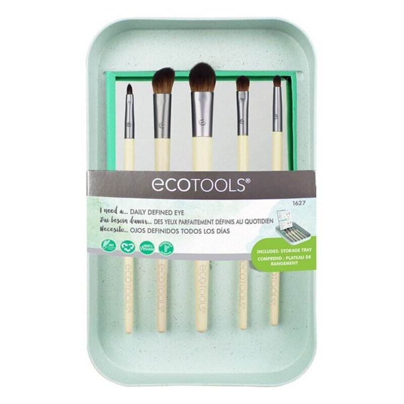 Meikkisivellinsarja Ecotools Daily Defined, 6 kpl hinta ja tiedot | Meikkisiveltimet ja meikkisienet | hobbyhall.fi