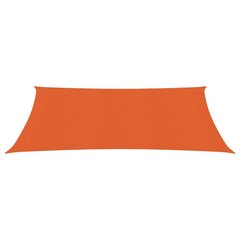 vidaXL Aurinkopurje 160 g/m² oranssi 3,5x4,5 m HDPE hinta ja tiedot | Aurinkovarjot ja markiisit | hobbyhall.fi