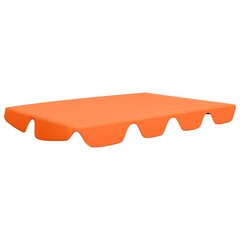 vidaXL Vaihtokatos puutarhakeinuun oranssi 150/130x105/70 cm hinta ja tiedot | Puutarhakeinut | hobbyhall.fi