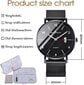 Micgigi Men Watch Business Vedenpitävä kvartsikelloa B07XNNTL3C hinta ja tiedot | Miesten kellot | hobbyhall.fi