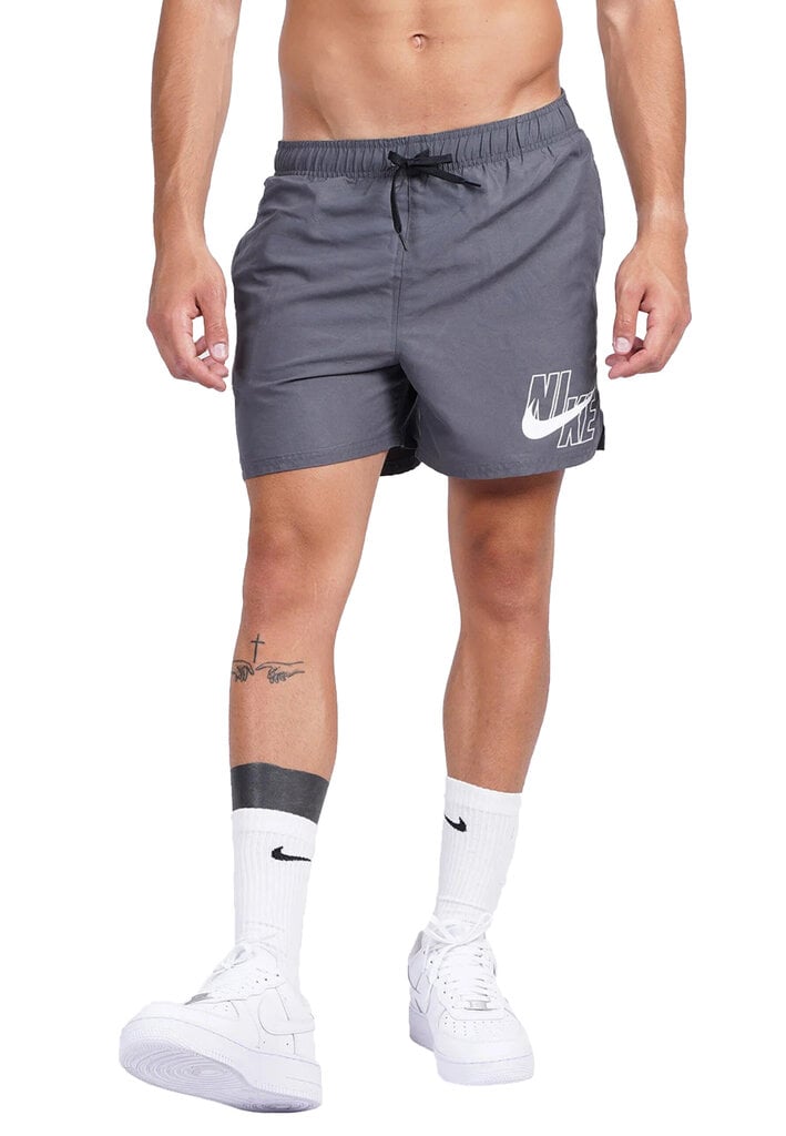 Nike Uimahousut Logo Solid 5""In Short Gray NESSA566 018 hinta ja tiedot | Miesten uimahousut ja -shortsit | hobbyhall.fi