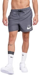 Nike Uimahousut Logo Solid 5""In Short Gray NESSA566 018 hinta ja tiedot | Miesten uimahousut ja -shortsit | hobbyhall.fi