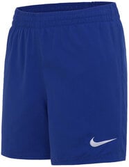 Nike Uimahousut Nk B Ess 4'' Volley Short Blue NESSB866 494 hinta ja tiedot | Poikien uima-asut | hobbyhall.fi