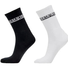 F-box socks whtgrblk mbb napapijri np0a4gbumbb vīriešiem balta miehet valkoinen hinta ja tiedot | Miesten sukat | hobbyhall.fi