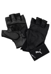 Puma Harjoitteluhanskat TR Ess Gloves Premium Black 041467 01 041467 01/L hinta ja tiedot | Miesten hatut, huivit ja käsineet | hobbyhall.fi