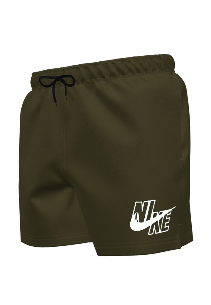 Nike Uimahousut Logo Solid 5""In Short Khaki NESSA566 240 NESSA566 240/2XL hinta ja tiedot | Miesten uimahousut ja -shortsit | hobbyhall.fi