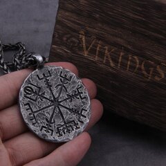 Viking Compass Vegvísir NORDIC 460 Viking Compass Vegvísir NORDIC 460 460 hinta ja tiedot | Miesten korut | hobbyhall.fi