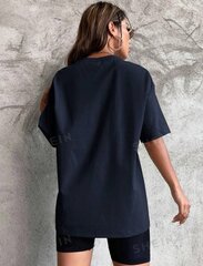 Naisten T-paita, Electronics LV-24009, tummansininen, koko S, 1 kpl. hinta ja tiedot | Naisten T-paidat | hobbyhall.fi