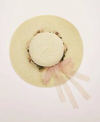 Naisten hattu, Electronics LV-24020, beige, koko 56-57 cm, 1 kpl. hinta ja tiedot | Naisten päähineet | hobbyhall.fi