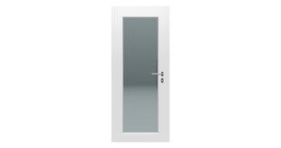 PVC etuovi 900x2100 valkoinen Arutech Best Windows hinta ja tiedot | Ulko-ovet | hobbyhall.fi