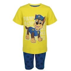 Lasten pyjama Paw Patrol, keltainen hinta ja tiedot | Poikien kylpytakit ja pyjamat | hobbyhall.fi