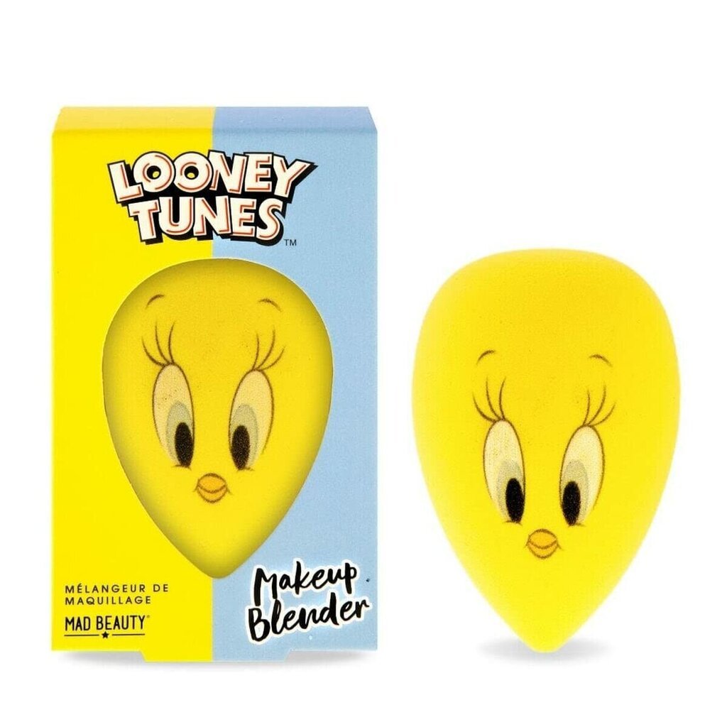 Meikkisieni Mad Beauty Looney Tunes Tweety Beauty Blender m hinta ja tiedot | Meikkisiveltimet ja meikkisienet | hobbyhall.fi