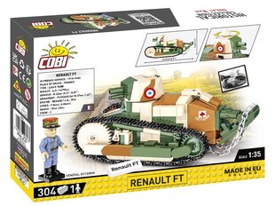 Rakennussarja Cobi Renault FT, 1/35, 2991 hinta ja tiedot | LEGOT ja rakennuslelut | hobbyhall.fi