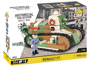 Rakennussarja Cobi Renault FT, 1/35, 2991 hinta ja tiedot | LEGOT ja rakennuslelut | hobbyhall.fi