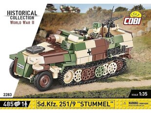 Pienoismalli COBI Plastic Constructor Sd.Kfz. 251/9 Stummel, 1/35, 2283 hinta ja tiedot | LEGOT ja rakennuslelut | hobbyhall.fi